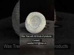 6.8g Sterling zilver open cirkel ring disc Tiffany vergrendelde cirkels ring