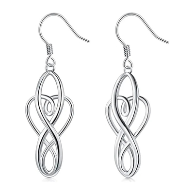 Manier 925 Sterling Silver Earrings, Waterdaling 925 Zilveren Nageloorringen