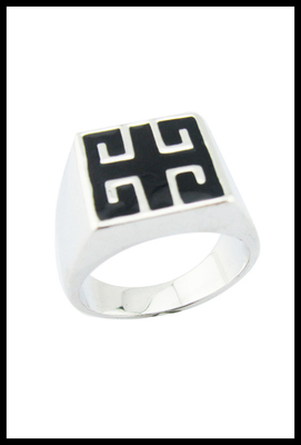 Glanzende glazuur edelsteen ringen in sterling zilver 925 sterling zilver sieraden ringen chunky sterling zilver ringen