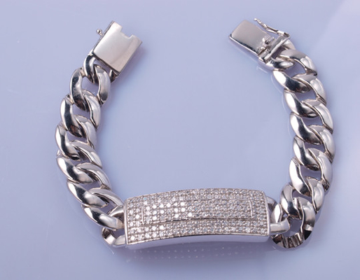 30g 925 Sterling Silver Charms For Bracelets-anti-Allergische Mensen 17cm
