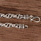 De met de hand gemaakte Antiquiteit van S925 Chunky Chain Link Bracelet Mens