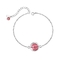 Manier Opal Stone Crystal Bracelet 925 Sterling Silver Jewelry For Women