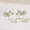 De Juwelenreeks van S925 van de Vrouwen van halsbandoorringen 925 Sterling Silver Jewelry Pearl Butterfly