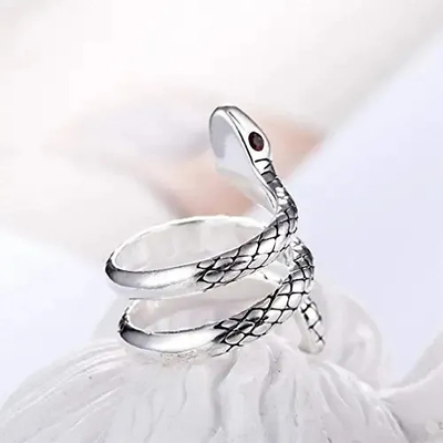 1.50g sierlijk Sterling Silver Rings, 8.0mm Openings Regelbaar Sterling Silver Rings