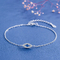 925 Sterling Silver Bracelet, Witgoudarmband van vrouwen voor Vrouwen