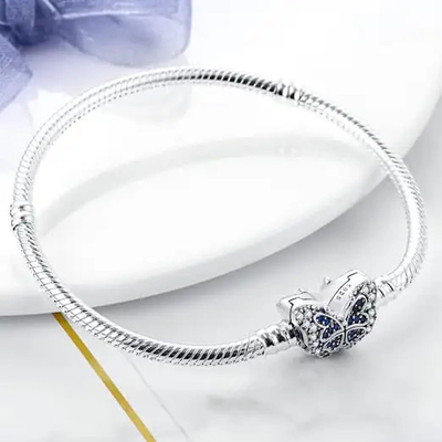 Om het even welk veroorzaken 925 Zilveren CZ Armband met Hypoallergenic-Eigenschap