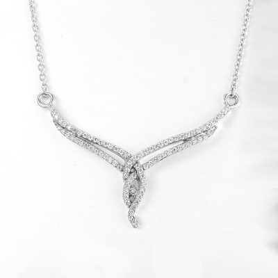 Vrouwen Zircon hanger 925 Sterling zilver CZ Dagelijks dragen Mode sieraden