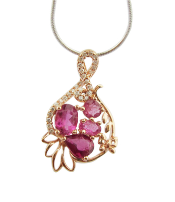 Eenvoudige / Elegante 925 zilveren edelsteen hanger met en kussen witte jade stenen