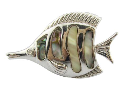 Kleurrijke schelp zilveren edelsteen hanger Zircon kristal ketting voor alledaagse feesten