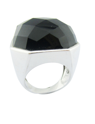 925 Zilveren witte zwarte agate ringen voor vrouwen Sterling zilveren duimringe Unieke Sterling zilveren ringen