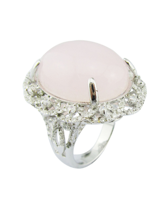 Handwerk 925 Zilveren Rozenkwarts Ringen Met 5~8g Zilveren Gewicht Dubbele Doeleinden Ring Sterling Zilveren Bloemen Ring Uniek