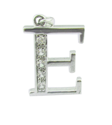 E Alphabet 18K gouden diamanten armbanden met uitstekend vakmanschap zomervakantie 925 vang de lichte zilveren sieraden