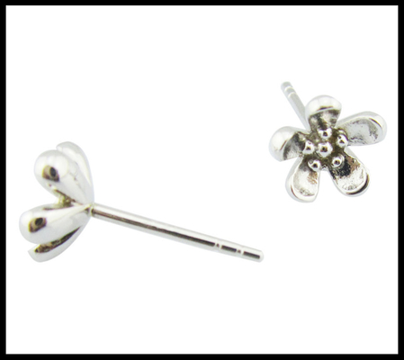 Draagbare 925 zilveren CZ-oorbellen stud-oorbellen klein voordeel echt sterling zilver oorbellen kleine zilveren oorbellen