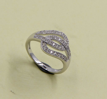 Radiant Cut Pear CZ Ringen in puur Sterling zilver 925 Steen Grootte 1,0-2,0 mm gegraveerde zilveren ring zilveren mode ringen
