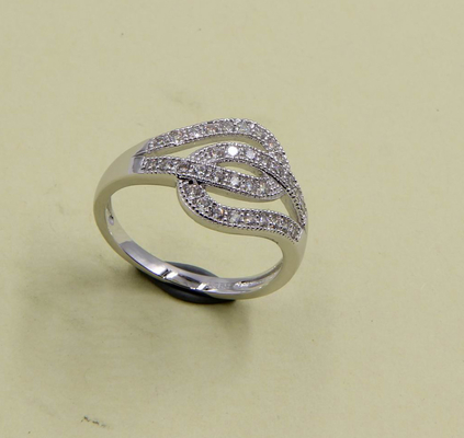 Radiant Cut Pear CZ Ringen in puur Sterling zilver 925 Steen Grootte 1,0-2,0 mm gegraveerde zilveren ring zilveren mode ringen