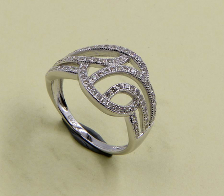 Sterling zilver kubische zirconia ringen voor dagelijks gebruik sterling zilver hart ring sterling zilver duim ringen mode