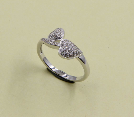 Hartblad CZ AAA Stapelbare Ring 925 Sterling zilver CZ Ringen Pear/ Oval/ Ronde/ Chevron/ Heart Cut CZ Edelsteen Ring