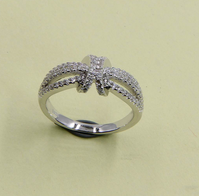 Knot Ronde / Ovale / Marquise AAA kwaliteit Kubische Zirconia jongens 925 Sterling zilver trouwring Ring Zilveren stapelbare ringen