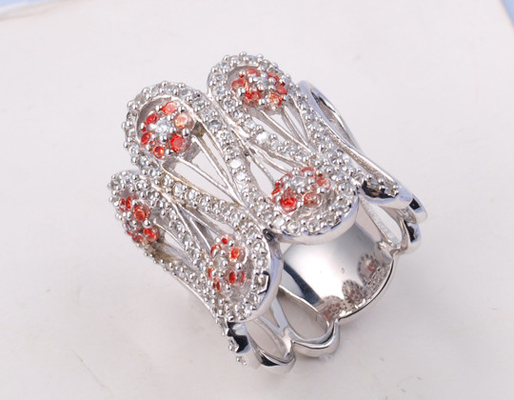 Game Of Thrones Ring Game Of Thrones Game Of Thrones Ring in de vorm van 925 Zilveren CZ Ringen Met Prong Setting Band Breedte Kleurrijke Ring Game Of Thrones Game Of Thrones Ring