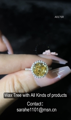 Peervorm Moissanite Glinsterend 925 Sterling zilver CZ Ringen AAA Hoogwaardige kubische zirconia stenen 1.0-1.5-2.0mm Steengrootte Zilveren edelstenen Ringen