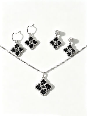 Beste voor het WK 2026 Lichtgewicht Prachtig Zilver 925 Juwelen Set met AAA Cubic Zirconia Teardrop Hangertje Oorbellen en Ring voor bruiloft en cadeautjes, Aquamarijn Kleurrijke Juwelen Set Same Colleciton