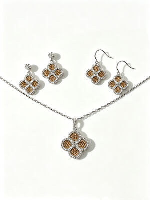 Beste voor het WK 2026 Lichtgewicht Prachtig Zilver 925 Juwelen Set met AAA Cubic Zirconia Teardrop Hangertje Oorbellen en Ring voor bruiloft en cadeautjes, Aquamarijn Kleurrijke Juwelen Set Same Colleciton