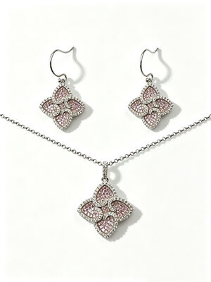 Beste voor het WK 2026 Lichtgewicht Prachtig Zilver 925 Juwelen Set met AAA Cubic Zirconia Teardrop Hangertje Oorbellen en Ring voor bruiloft en cadeautjes, Aquamarijn Kleurrijke Juwelen Set Same Colleciton