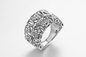 De „talloze Knopen“ 925 Ringen van Sterling Silver CZ verbinden Aanwezig Huwelijk