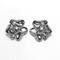 4.6g Lotus Flower Stud Earrings Cubic-de Kettingsoorringen van Zirconiumdioxydecuban link