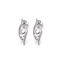 Tiffany Sterling Silver Cubic Zirconia Drop-spiegel-Opgepoetste Oorringen 2.12g