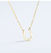 Hoefijzer18k Gouden Diamond Necklace Extender Chain 45cm