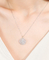 1.0ct 18K Gouden Diamond Necklace Womens Dandelion Wish 4.5g